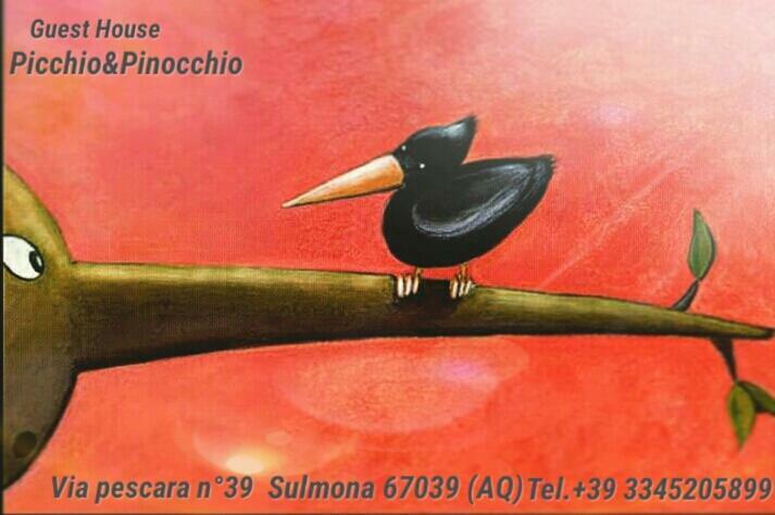 Picchio&Pinocchio Guest House Sulmona Ngoại thất bức ảnh